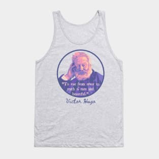 Victor Hugo Portrait and Quote Tank Top